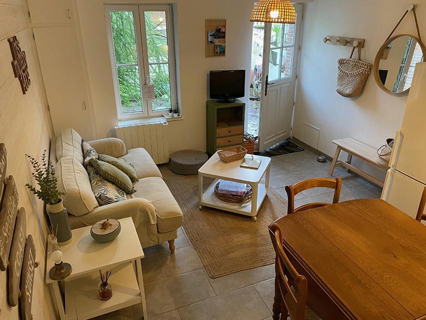 Les Galets, Maison Avec Terrasse 埃特勒塔 外观 照片